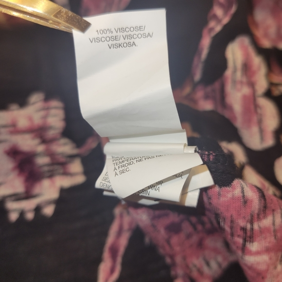 Lucky Brand high neck floral blouse - Picture 8 of 8